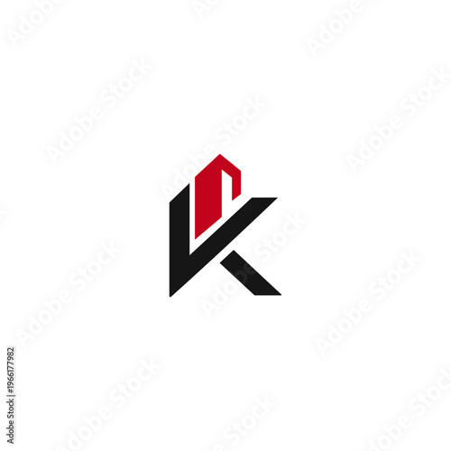 Letter K real estate logo icon flat vector design Free Download Letter K real estate logo icon flat vector design - GFXLoad
