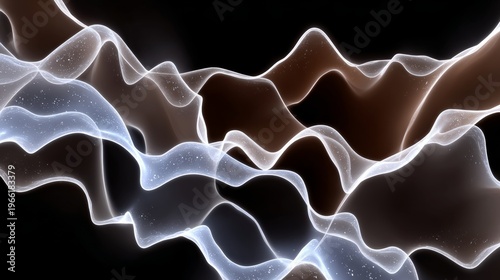 minimalist abstract background with soft glowing edges, subtle neon light in neutral palette, clean composition, futuristic elegance, high-end digital art, no text 