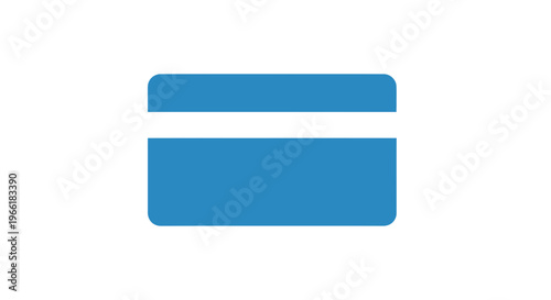 Blue Equals Sign Symbol Icon.
