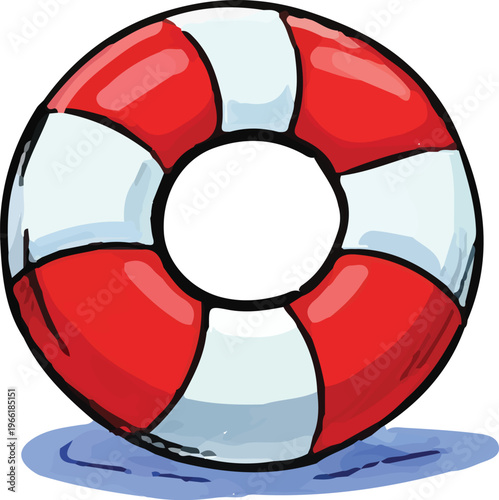 Beach Vacations - Life ring