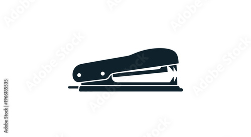 Black Stapler Office Stationery Equipment.