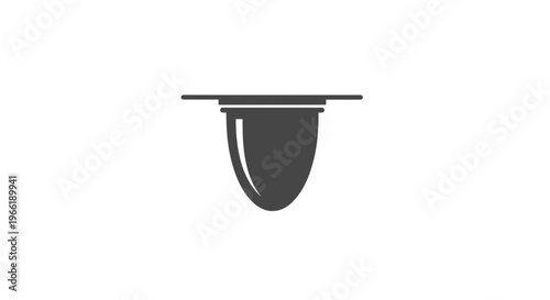 Coffee Pod or Capsule Isolated on White.