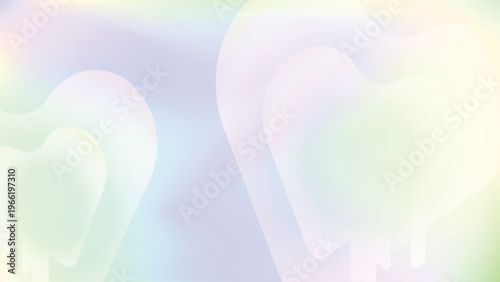 Soft pastel abstract gradient desktop wallpaper vector