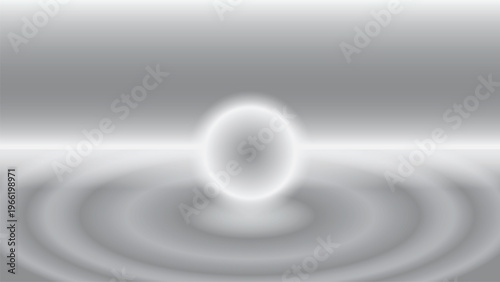 Abstract sphere with rippling effect desktop wallpaper vector