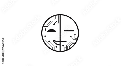 Comedy tragedy mask faces emoticon.