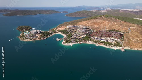 aerial view of san Bodrum 