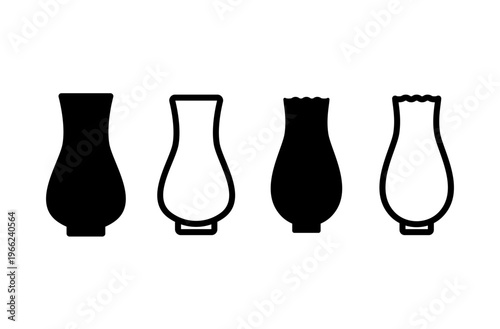 심플 도자기 아이콘 세트