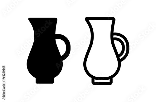 심플 도자기 아이콘 세트