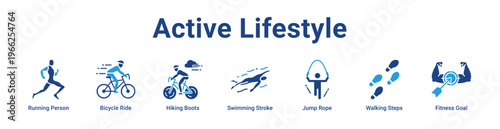 -Active Lifestyle Icon Banner and Collection