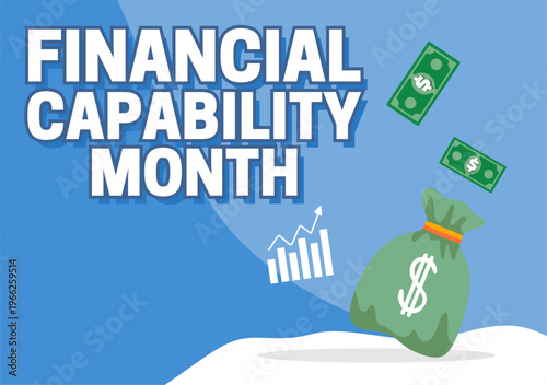 Bilde på lerret financial capability month for better finances