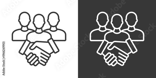 Fair Icon Set Vector Collection Isolated In Black And White