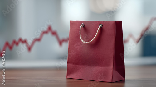 Shopping Bag and Financial ...
