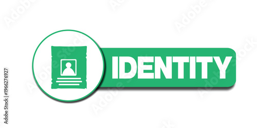 Identity Card Icon Vector