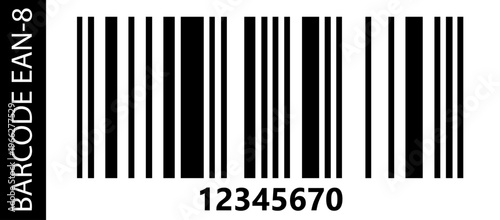 Ean vector number with qr scan pattern and label barcode line. Code stripe phone with carpet ean industrial and png bar fake. Black strip ean with christmas funny qr and vector halftone scan.