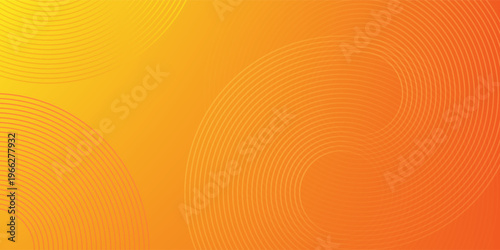Latar belakang abstrak oranye dengan garis gelombang. desain geometrik minimal.Pola garis emas abstrak latar belakang untuk latar belakang atau gaya kainpola