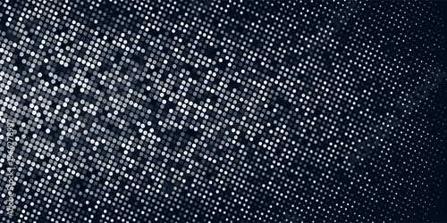 Light BLUE vector pattern with spheres. Glitter abstract illustration with blurred drops of rain. Design for business adverts. eps 10