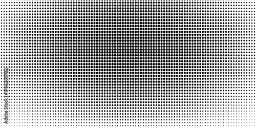 Bild auf Leinwand Dotted halftone gradient texture