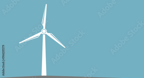 Wind Turbine Renewable Energy Generator.