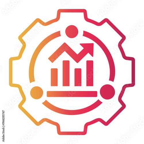 synergy Line Gradient Icon