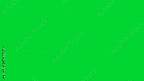 Animated social media engagement counter with increasing likes, comments, and shares on green screen background