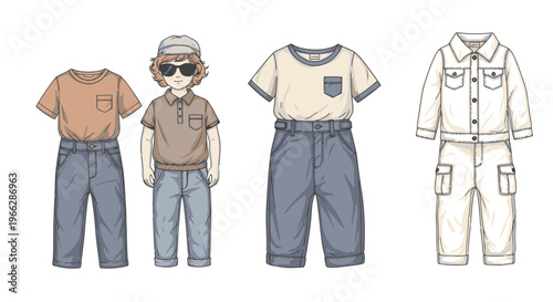 Casual outfit styles for men and clothing combinations