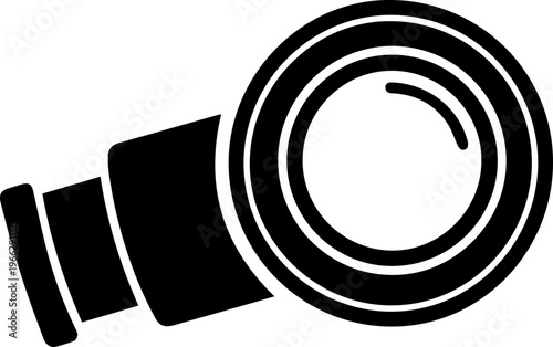 Discover new opportunities with a classic spyglass symbol representing exploration, vision, and future possibilities