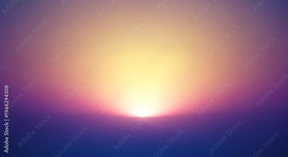 Obraz premium An abstract colorful background design featuring bright orange sunset rays and a glowing yellow sun texture creates an artistic nature illustration for a summer sky wallpaper backdrop