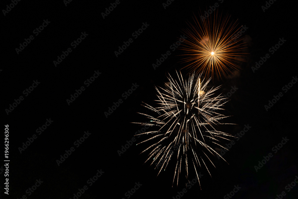 Fototapeta premium fireworks in the night sky