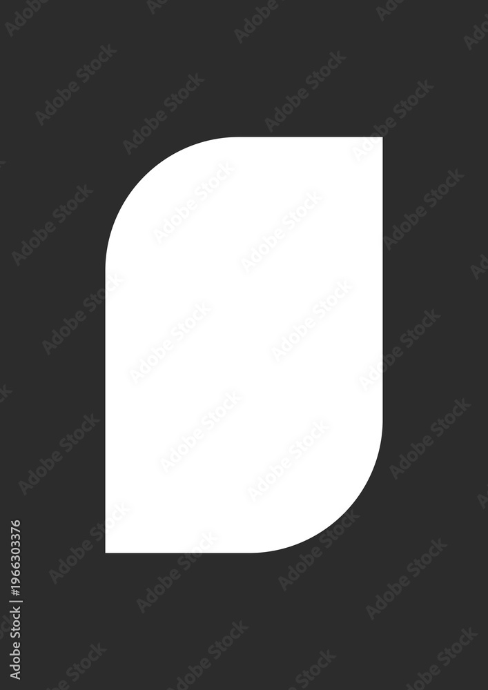 Obraz premium Rectangle frame png transparent background, black geometric design