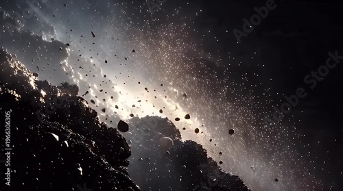 Asteroid in Space