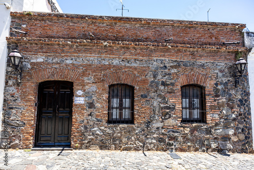 House in historic quarter of Colonia del Sacramento, Uruguay