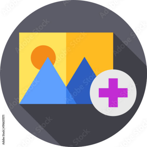 Add Plus Symbol Icon