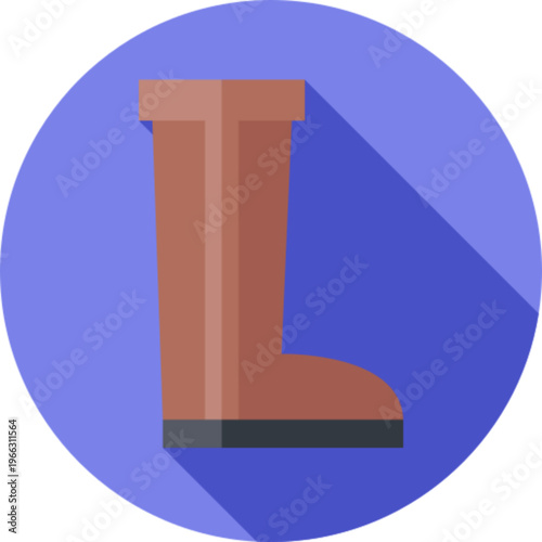 Classic Leather Ankle Boot Icon