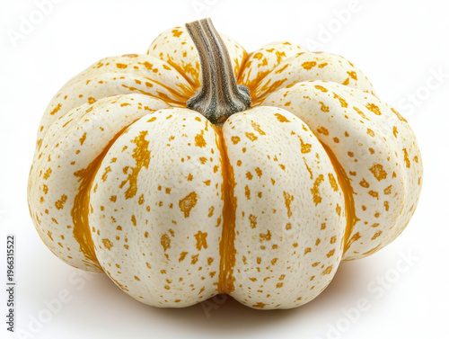 pumpkin vegetable isolated on white background