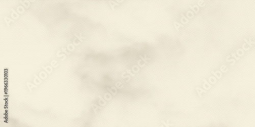Retro beige halftone paper texture. Vintage craft ecru wallpaper with speckles, flecks, particles. Light cream grunge grain overlay background. Dirty dotted and specked canvas backdrop. Vector