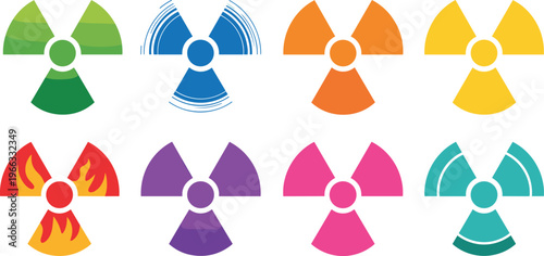 Isometric robot character set featuring industrial automation service bots delivery forklift and chef robot for futuristic technology and workplace efficiency.