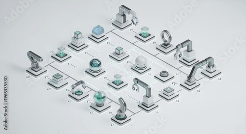 Chess pieces on a board.