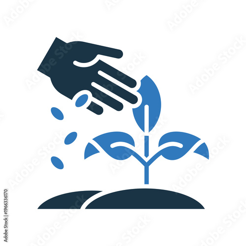 Agriculture mixed color icon