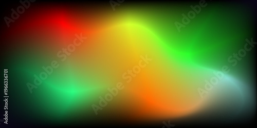Abstract Vibrant Mesh Gradient Fluid Liquid Colorful Background
