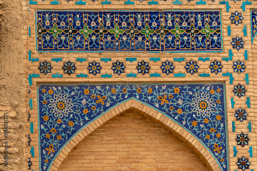 Konstfotografi Walls of Gur-e-Amir - a mausoleum of the Asian conqueror Timur