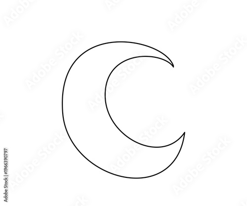 Line drawing on a white background. Vector illustration for banner, template, poster, backdrop, web, app.