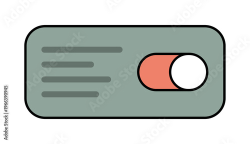 Modern Analytics Dashboard Flat Vector Illustration with Colorful Bar Chart UI Elements