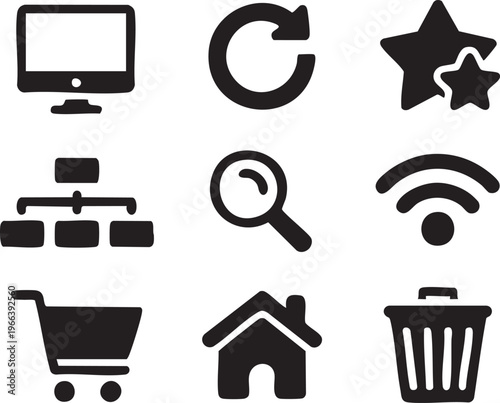 App Interface Icons Collection For Dashboard And User Interaction