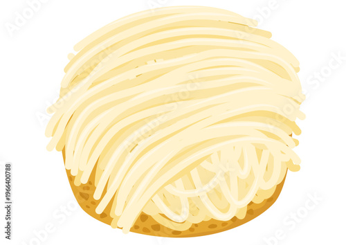 チーズモンブランケーキ