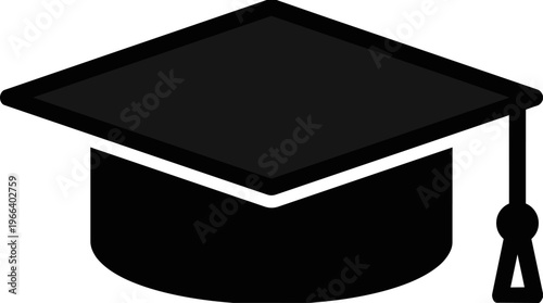Graduation Cap Icon Academic.