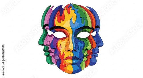 Abstract silhouette of a human head in profile, featuring futuristic lines symbolizing artificial intelligence, advanced thought processes, and the evolving digital mind concept