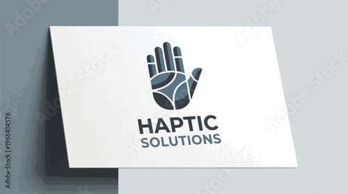 Haptic Solutions Business Card Design.