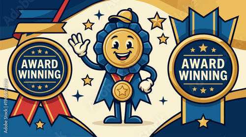 Award Winning Cartoon Character.