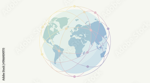 Globe Earth World Map.