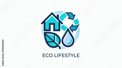 Eco Lifestyle Logo Design.